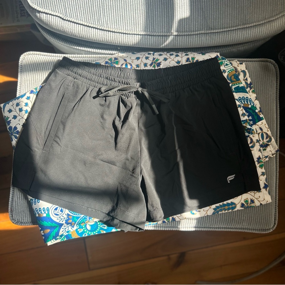 Fabletics Black Athletic Shorts